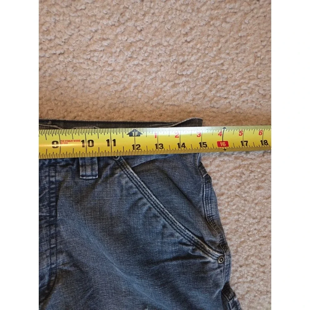 Columbia Denim Cargo Shorts Mens 30 Y2K Baggy Carpenter Skater Workwear Gorpcore